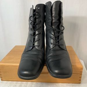 Pesaro lace up ankle boots leather 8 1/2 medium